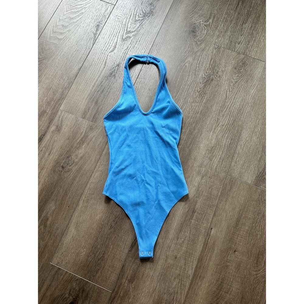 American Eagle Adjustable Halter Bodysuit